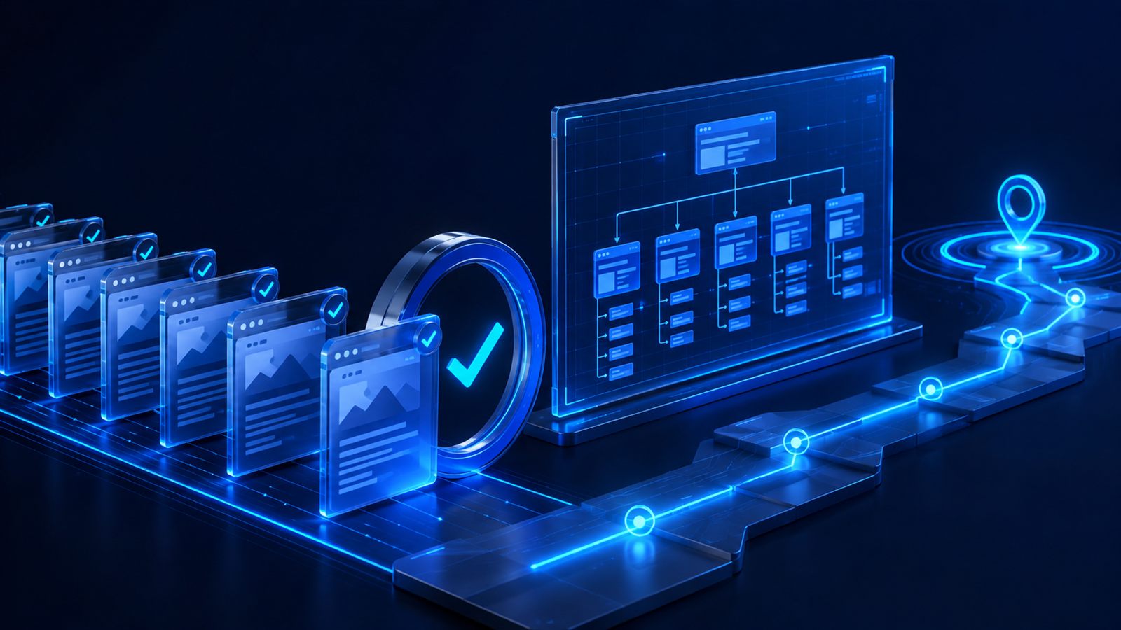 发布管道自动把合格URL送入干净Sitemap